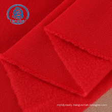 Superior quality wholesale cheap price 100% spun polyester fleece fabric